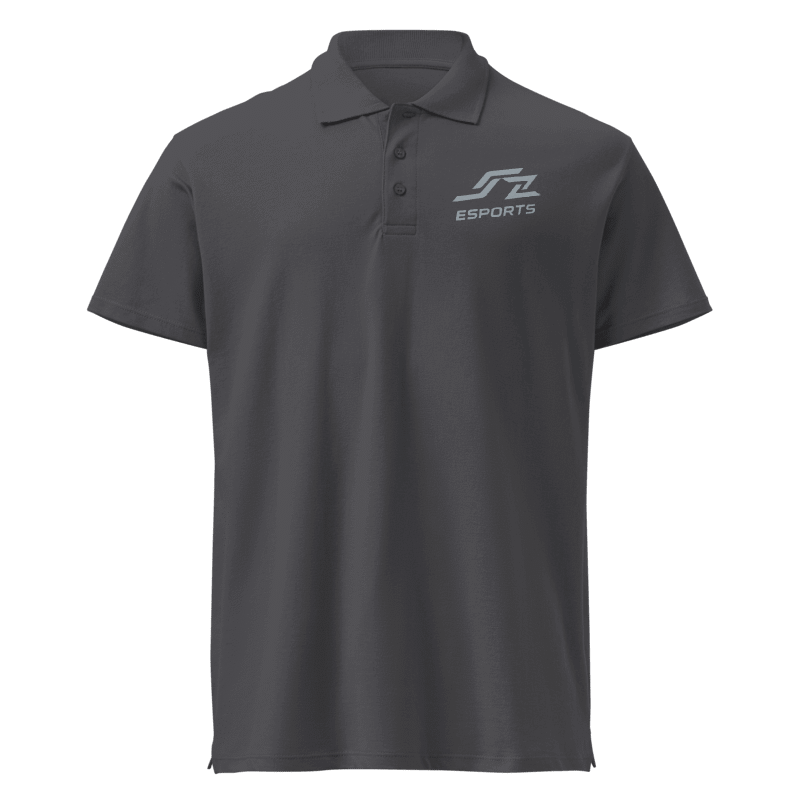 Speedzone E-sport Polo Gray Logo