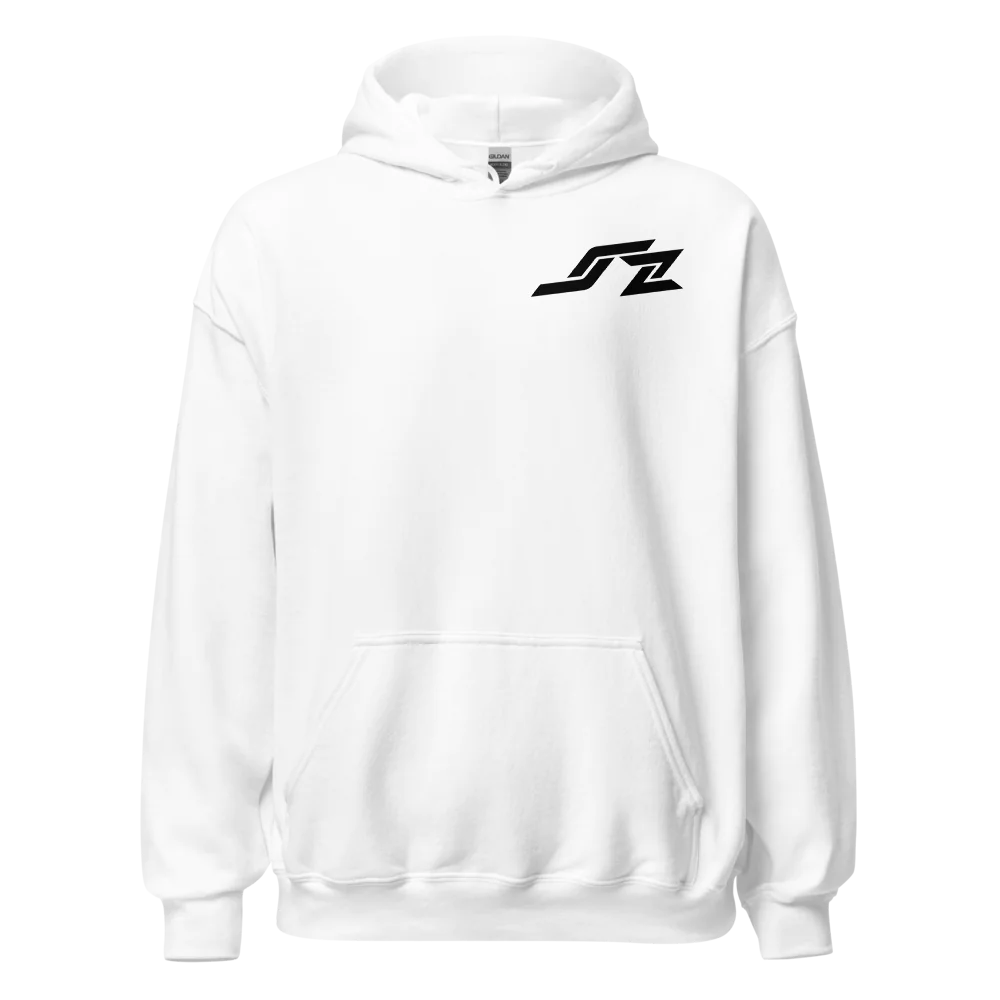 Speedzone Hoodie White with QR