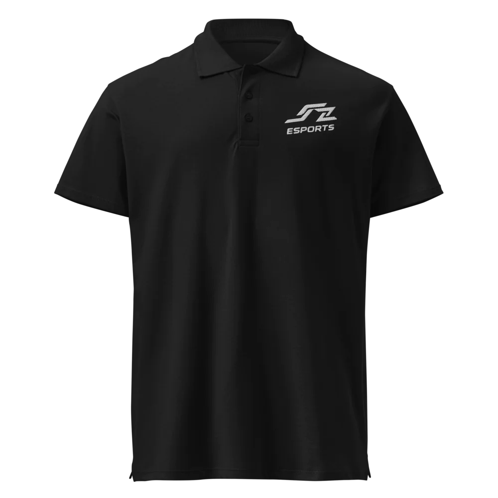 Speedzone E-sport Polo White Logo