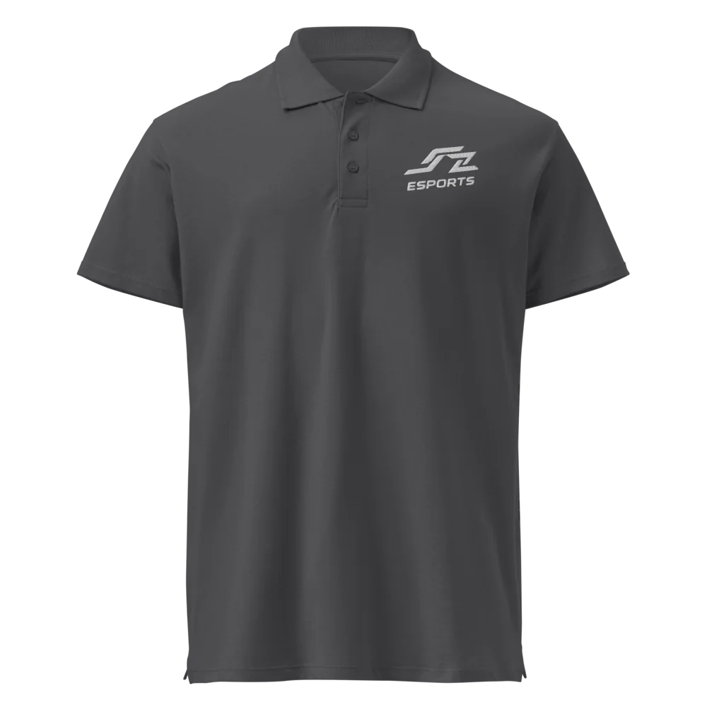 Speedzone E-sport Polo White Logo