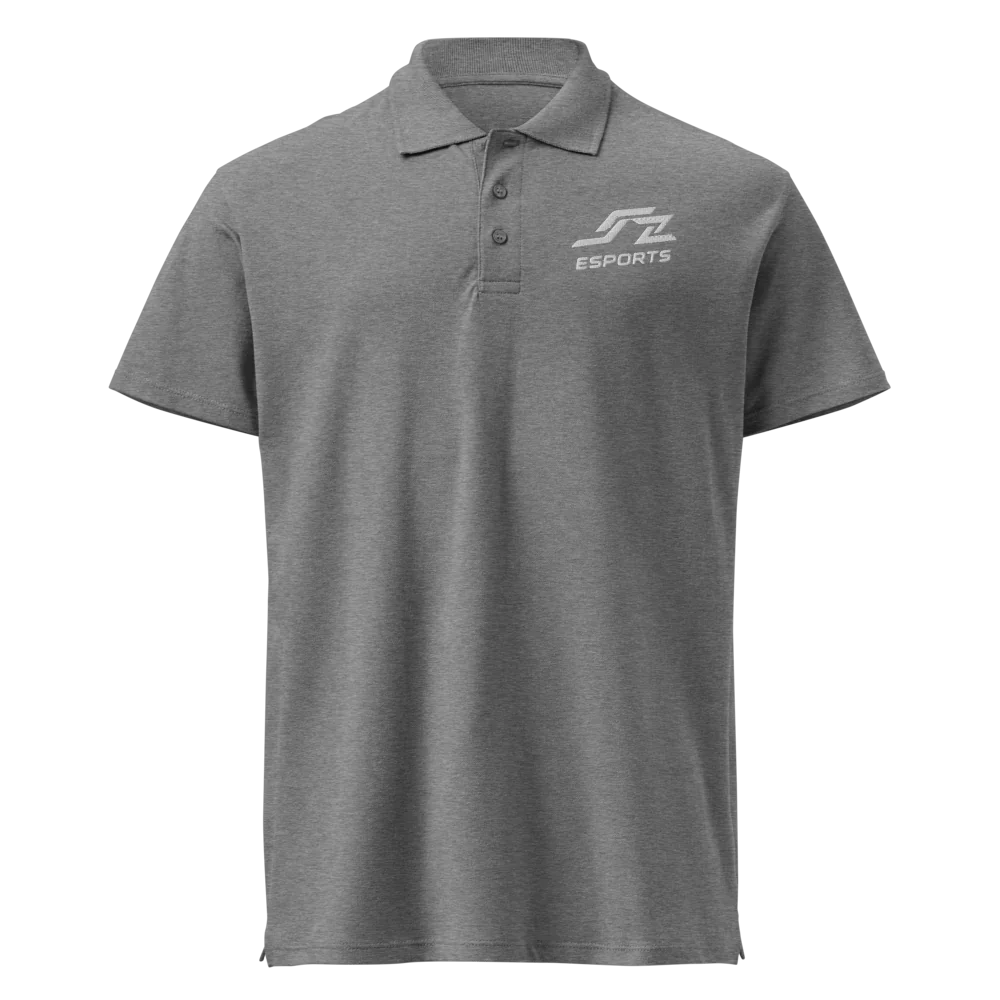 Speedzone E-sport Polo White Logo