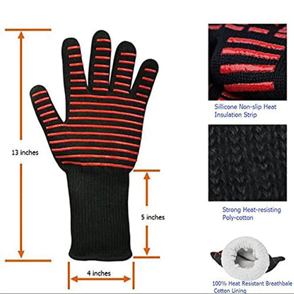 Pit Masters Gloves - Brandveilige handschoenen