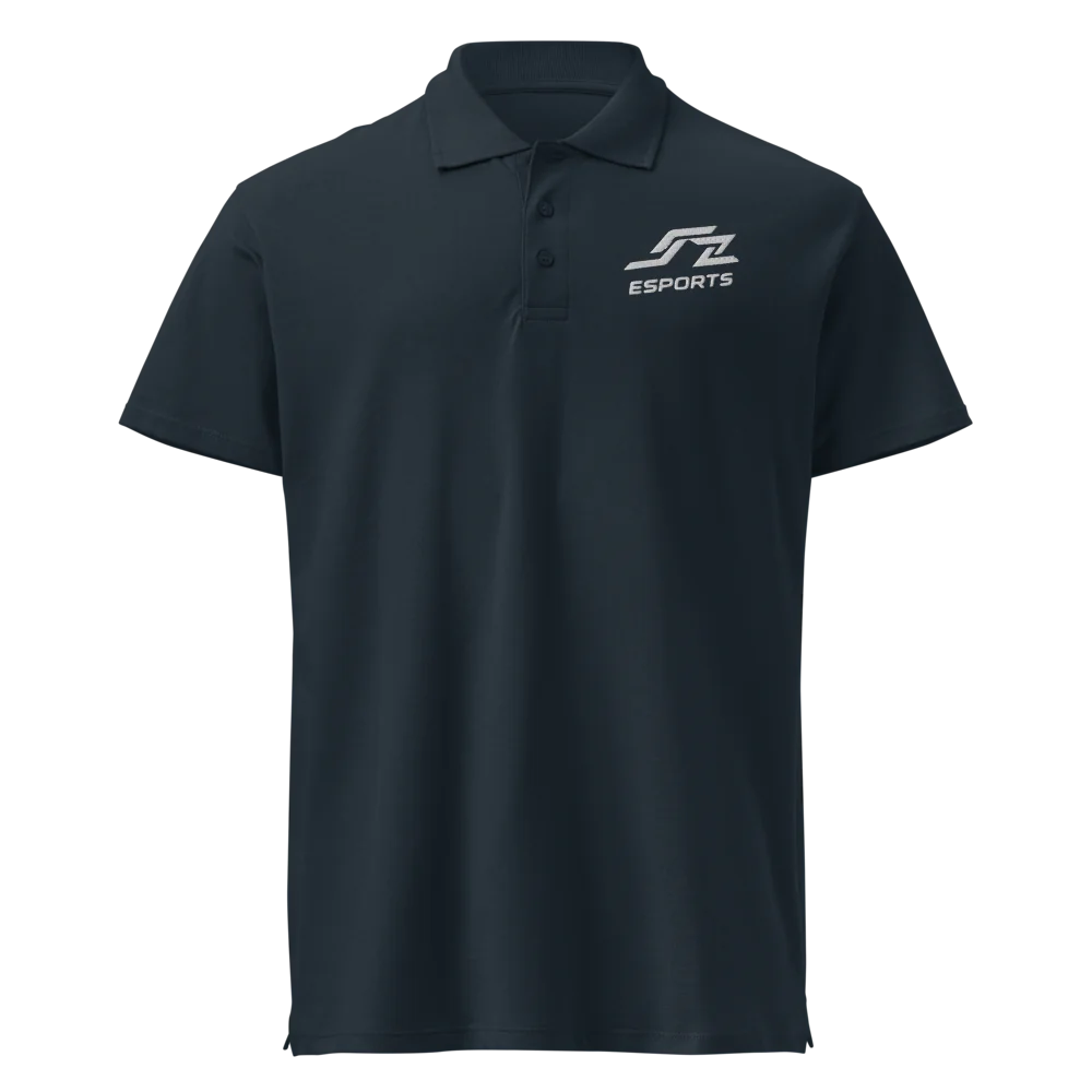 Speedzone E-sport Polo White Logo