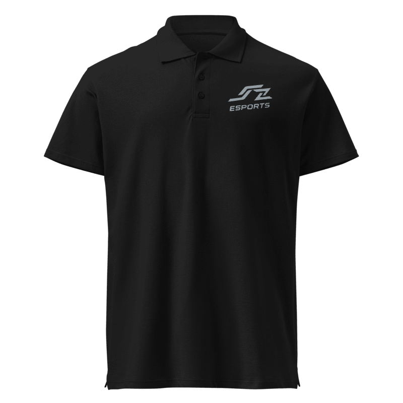 Speedzone E-sport Polo Gray Logo