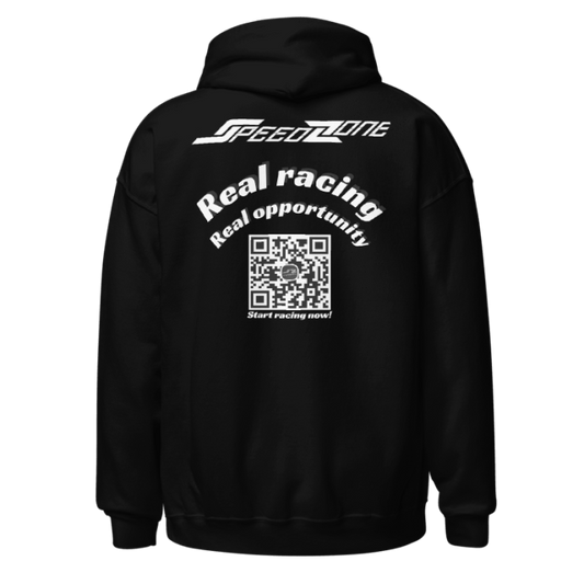 Speedzone Hoodie with QR code