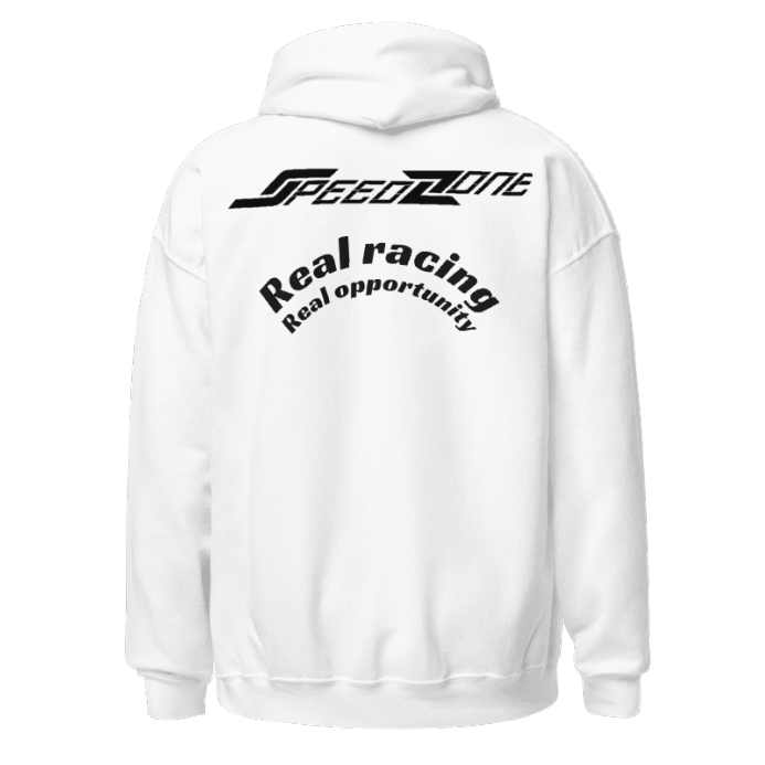 Speedzone Hoodie White