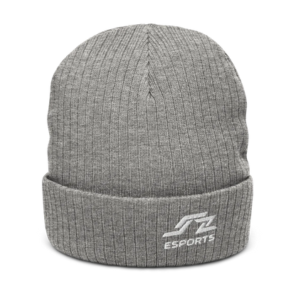 Speedzone E-Sport Beanie White Logo