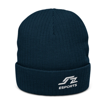 Speedzone E-Sport Beanie White Logo